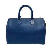 Pre-owned Leather louis-vuitton-bags Louis Vuitton Vintage , Blue , Da...