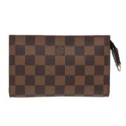 Pre-owned Canvas clutches Louis Vuitton Vintage , Brown , Dames