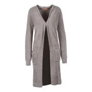 Gebreid Vest in 100% Polyamide Rino&Pelle , Beige , Dames