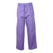 Katoenen Casual Broek Dickies , Purple , Dames