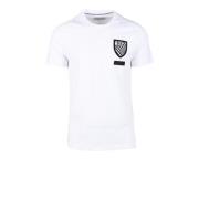 Katoenen T-shirt Bikkembergs , White , Heren