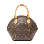 Pre-owned Canvas handbags Louis Vuitton Vintage , Brown , Dames