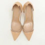 Pre-owned Fabric heels Gianvito Rossi Pre-owned , Beige , Dames