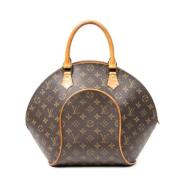 Pre-owned Canvas handbags Louis Vuitton Vintage , Brown , Dames