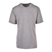 Katoenmix T-shirt Diesel , Gray , Heren