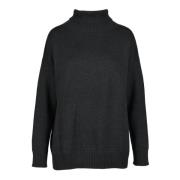 Vrije tijd Wollen Trui Max Mara , Black , Dames