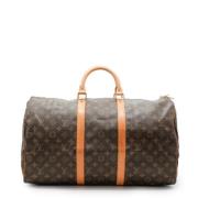 Pre-owned Canvas louis-vuitton-bags Louis Vuitton Vintage , Brown , Da...