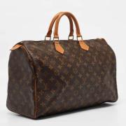 Pre-owned Canvas louis-vuitton-bags Louis Vuitton Vintage , Brown , Da...