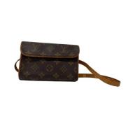 Pre-owned Canvas louis-vuitton-bags Louis Vuitton Vintage , Brown , Da...