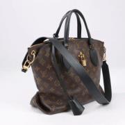 Pre-owned Leather handbags Louis Vuitton Vintage , Brown , Dames