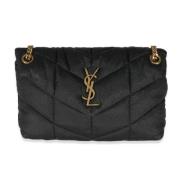 Pre-owned Nylon shoulder-bags Yves Saint Laurent Vintage , Black , Dam...