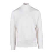 Merino wollen trui Kangra , White , Heren