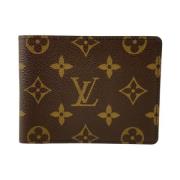 Pre-owned Canvas wallets Louis Vuitton Vintage , Brown , Heren