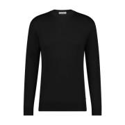 Bessen Mockneck Pullover Merino Born With Appetite , Black , Heren