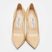 Pre-owned Fabric heels Jimmy Choo Pre-owned , Beige , Dames