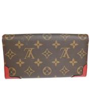 Pre-owned Canvas wallets Louis Vuitton Vintage , Brown , Dames