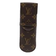 Pre-owned Canvas wallets Louis Vuitton Vintage , Brown , Dames