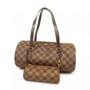 Pre-owned Fabric louis-vuitton-bags Louis Vuitton Vintage , Brown , Da...