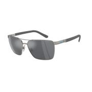 Grijze Spiegel Zonnebril Arnette , Gray , Unisex