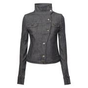 Denim Motorjack Courrèges , Gray , Dames