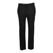 Elegante Viscose Blend Broek Pinko , Black , Dames