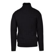 Katoen Wol Mix Sweater Antony Morato , Black , Heren