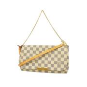 Pre-owned Canvas louis-vuitton-bags Louis Vuitton Vintage , White , Da...