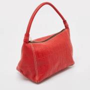 Pre-owned Leather shoulder-bags Carolina Herrera Pre-owned , Red , Dam...