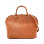 Pre-owned Leather louis-vuitton-bags Louis Vuitton Vintage , Brown , D...