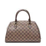 Pre-owned Canvas handbags Louis Vuitton Vintage , Brown , Dames