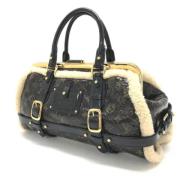 Pre-owned Fabric louis-vuitton-bags Louis Vuitton Vintage , Black , Da...