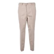 Katoen Elastaan Broek Cruna , Beige , Heren