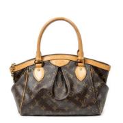 Pre-owned Canvas louis-vuitton-bags Louis Vuitton Vintage , Brown , Da...