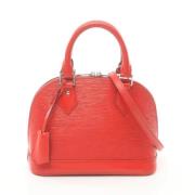 Pre-owned Leather louis-vuitton-bags Louis Vuitton Vintage , Red , Dam...