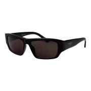 Stijlvolle zonnebril met model Bb0366S Balenciaga , Black , Heren