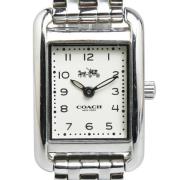 Pre-owned Metal watches Coach Pre-owned , Gray , Dames