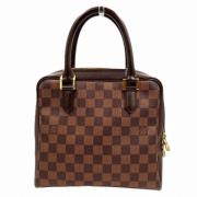 Pre-owned Canvas handbags Louis Vuitton Vintage , Brown , Dames