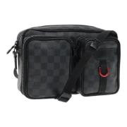 Pre-owned Canvas louis-vuitton-bags Louis Vuitton Vintage , Black , Da...