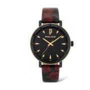 Rood roestvrijstalen armbandhorloge Police , Red , Dames