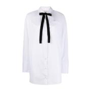 Witte Shirt voor Vrouwen Semicouture , White , Dames