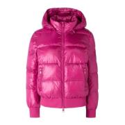 Gewatteerde Logomouw Hoodiejas Armani Exchange , Pink , Dames