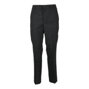 Elegante Wollen Broek Department Five , Black , Heren