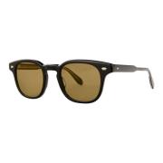 Zwart/Maple Zonnebril Sherwood SUN Garrett Leight , Black , Unisex