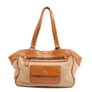 Pre-owned Canvas shoulder-bags Prada Vintage , Brown , Dames