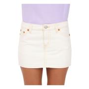 Short Skirts Levi's , Beige , Dames