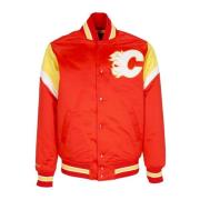 NHL Heavyweight Bomberjack Calgary Flames Mitchell & Ness , Red , Here...