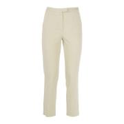 Slim Fit Damesbroek Patrizia Pepe , Beige , Dames