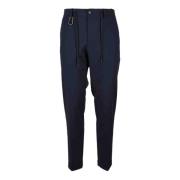 Elegante Stretch Broek Briglia , Blue , Heren