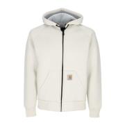 Capuchonjas Zout/Grijs Carhartt Wip , White , Heren