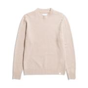 Italiaans garen Regular Fit Sweatshirt Norse Projects , Beige , Heren